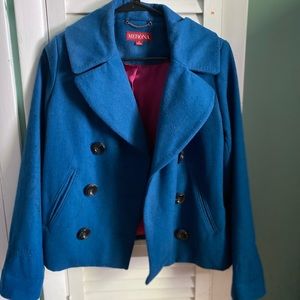 Turquoise Peacoat